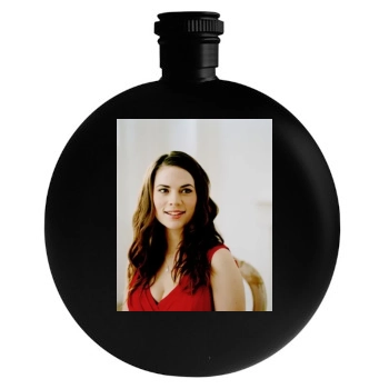 Hayley Atwell Round Flask