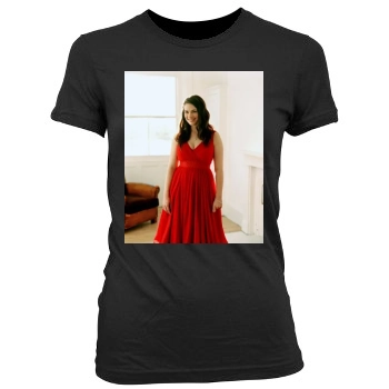 Hayley Atwell Women's Junior Cut Crewneck T-Shirt