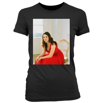 Hayley Atwell Women's Junior Cut Crewneck T-Shirt