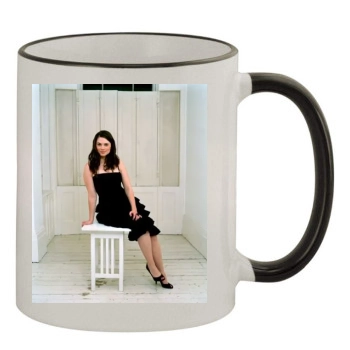 Hayley Atwell 11oz Colored Rim & Handle Mug