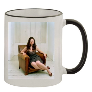 Hayley Atwell 11oz Colored Rim & Handle Mug