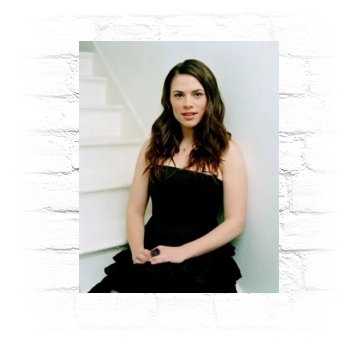 Hayley Atwell Metal Wall Art