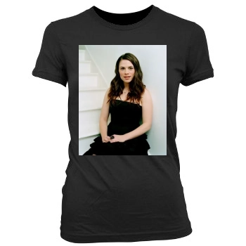 Hayley Atwell Women's Junior Cut Crewneck T-Shirt