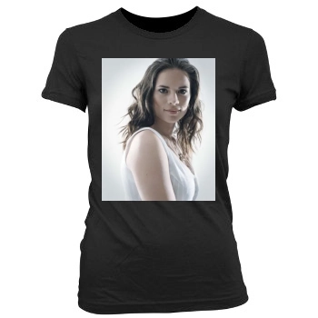 Hayley Atwell Women's Junior Cut Crewneck T-Shirt