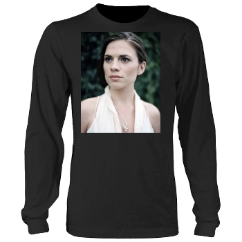 Hayley Atwell Men's Heavy Long Sleeve TShirt