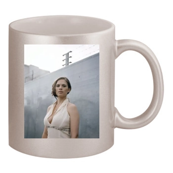 Hayley Atwell 11oz Metallic Silver Mug