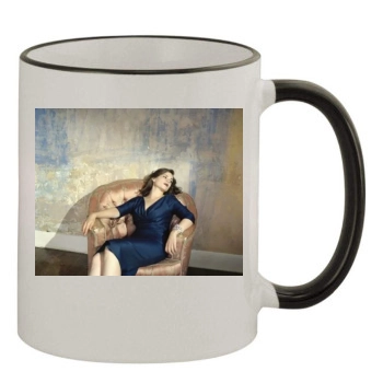 Hayley Atwell 11oz Colored Rim & Handle Mug