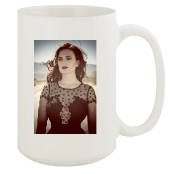 Hayley Atwell 15oz White Mug