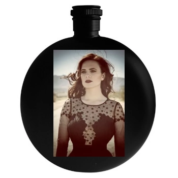 Hayley Atwell Round Flask