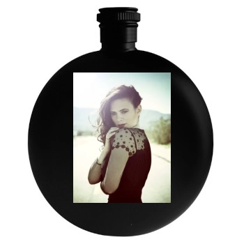 Hayley Atwell Round Flask