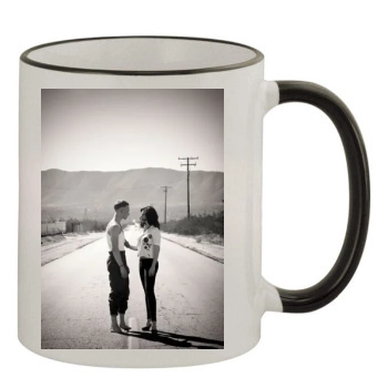 Hayley Atwell 11oz Colored Rim & Handle Mug