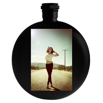 Hayley Atwell Round Flask