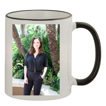 Hayley Atwell 11oz Colored Rim & Handle Mug