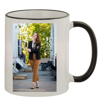 Hayley Atwell 11oz Colored Rim & Handle Mug