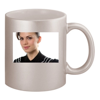 Hayley Atwell 11oz Metallic Silver Mug