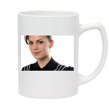 Hayley Atwell 14oz White Statesman Mug