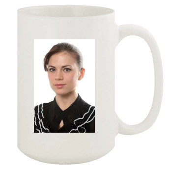 Hayley Atwell 15oz White Mug