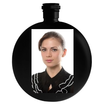 Hayley Atwell Round Flask