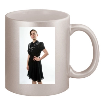 Hayley Atwell 11oz Metallic Silver Mug