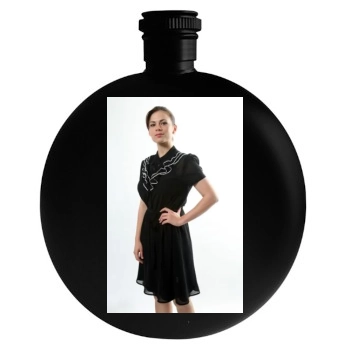 Hayley Atwell Round Flask