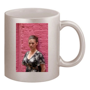 Hayley Atwell 11oz Metallic Silver Mug