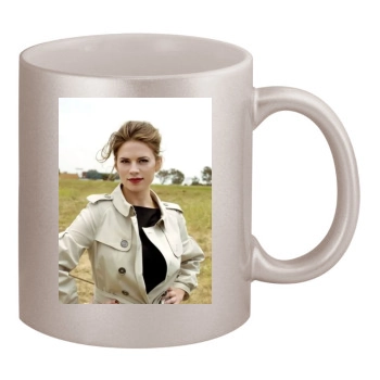 Hayley Atwell 11oz Metallic Silver Mug