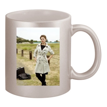 Hayley Atwell 11oz Metallic Silver Mug