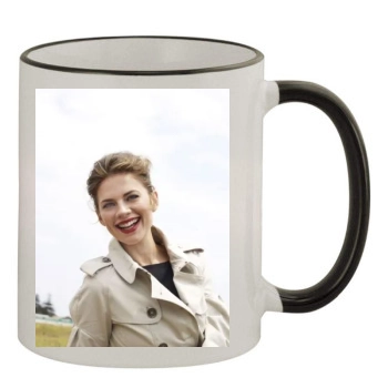 Hayley Atwell 11oz Colored Rim & Handle Mug