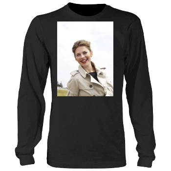 Hayley Atwell Men's Heavy Long Sleeve TShirt