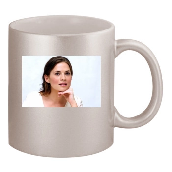 Hayley Atwell 11oz Metallic Silver Mug