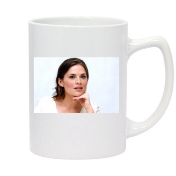 Hayley Atwell 14oz White Statesman Mug