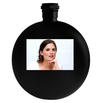 Hayley Atwell Round Flask