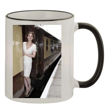 Hayley Atwell 11oz Colored Rim & Handle Mug