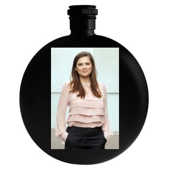 Hayley Atwell Round Flask