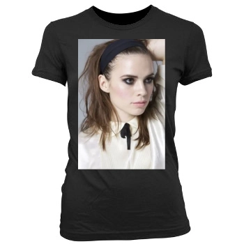 Hayley Atwell Women's Junior Cut Crewneck T-Shirt