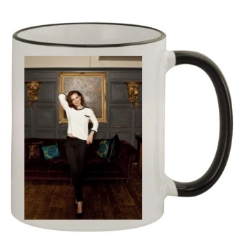 Hayley Atwell 11oz Colored Rim & Handle Mug