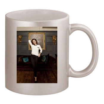 Hayley Atwell 11oz Metallic Silver Mug