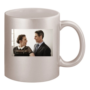 Hayley Atwell 11oz Metallic Silver Mug