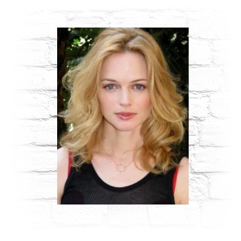 Heather Graham Metal Wall Art