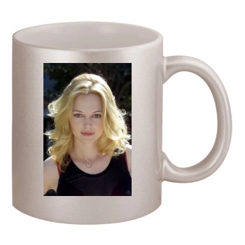 Heather Graham 11oz Metallic Silver Mug