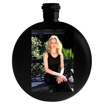 Heather Graham Round Flask