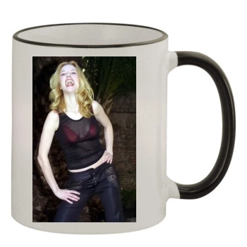 Heather Graham 11oz Colored Rim & Handle Mug