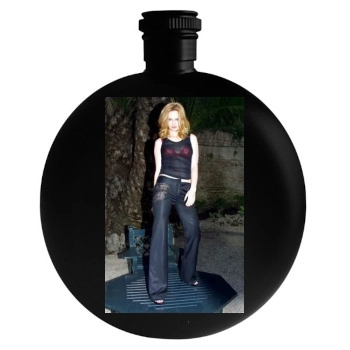 Heather Graham Round Flask