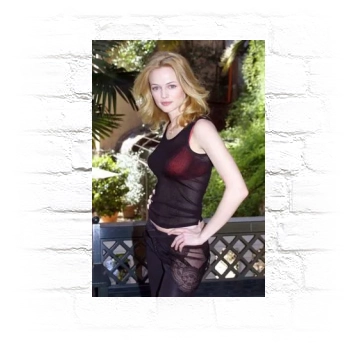 Heather Graham Metal Wall Art