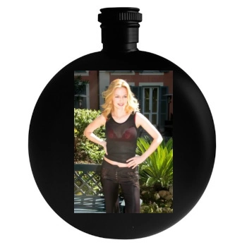 Heather Graham Round Flask