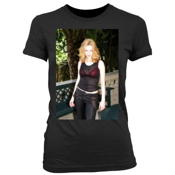 Heather Graham Women's Junior Cut Crewneck T-Shirt