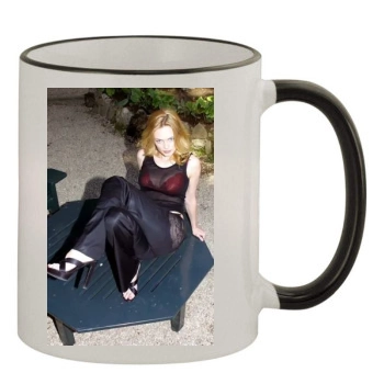 Heather Graham 11oz Colored Rim & Handle Mug