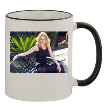 Heather Graham 11oz Colored Rim & Handle Mug