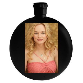 Heather Graham Round Flask