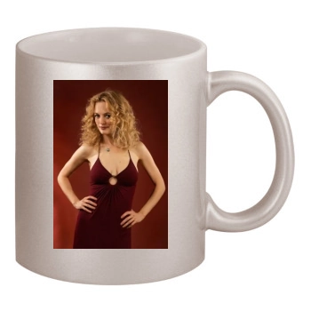 Heather Graham 11oz Metallic Silver Mug